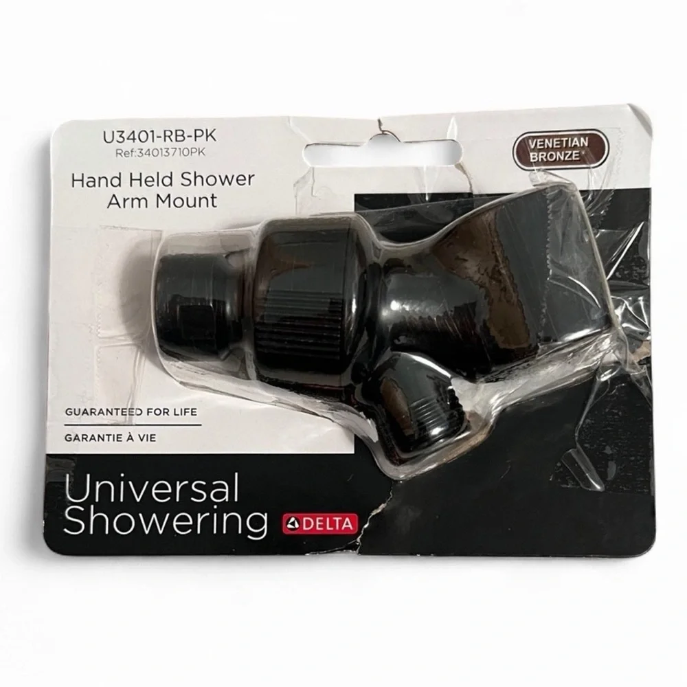 Delta Venetian Bronze Adjustable Hand Held Shower Arm Mount